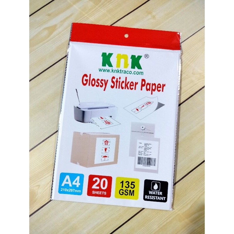 

Grosir KNK Kertas Foto Sticker Glossy 135 Gsm Isi 20Lembar