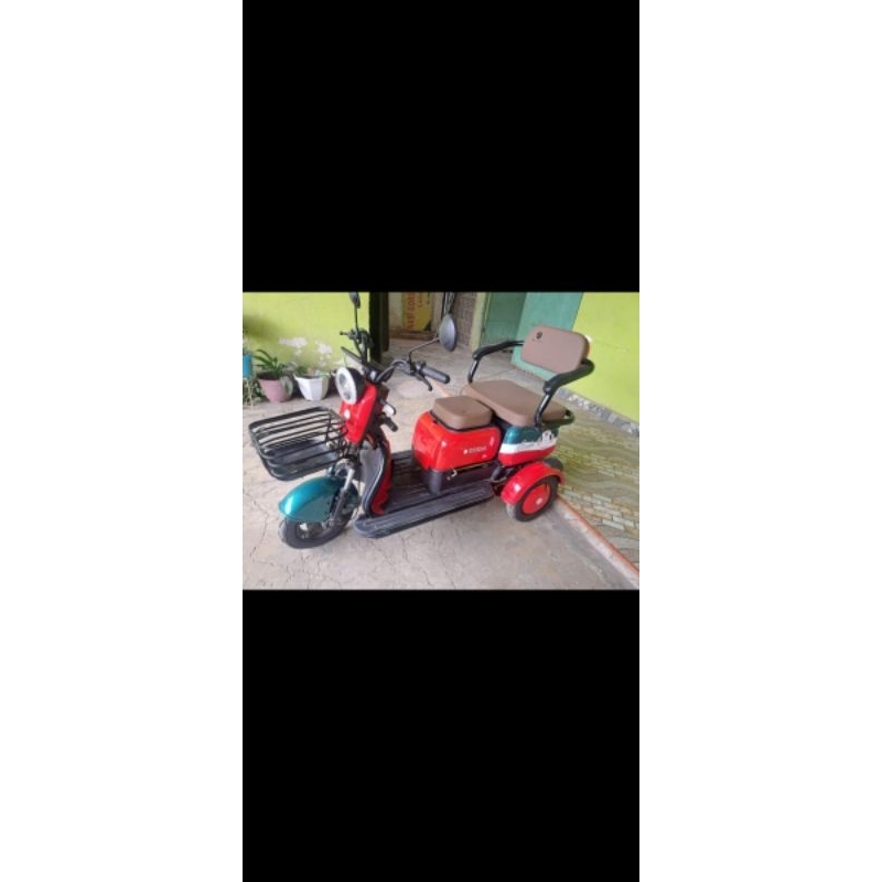 motor listrik roda 3