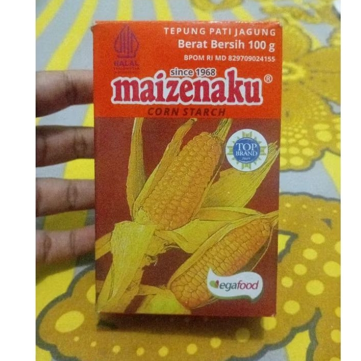 

Maizenaku tepung pati jagung box 100 gram Masakan Bahan Kentang