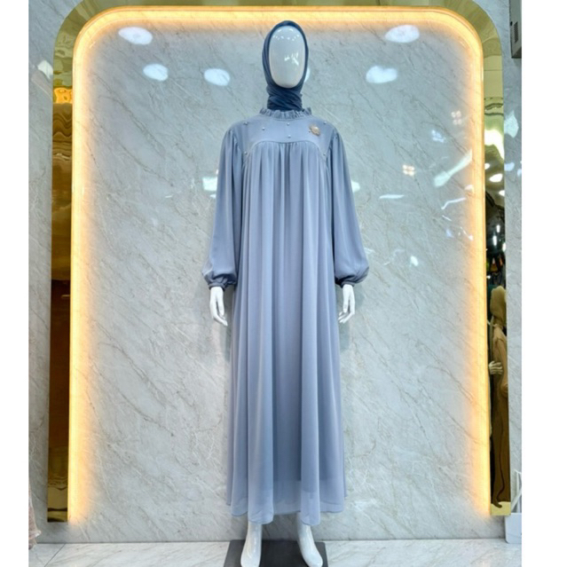 GAMIS POLOS SERUTI BABY DOLL / GAMIS ELEGANT / GAMIS MEWAH / GAMIS VIRAL