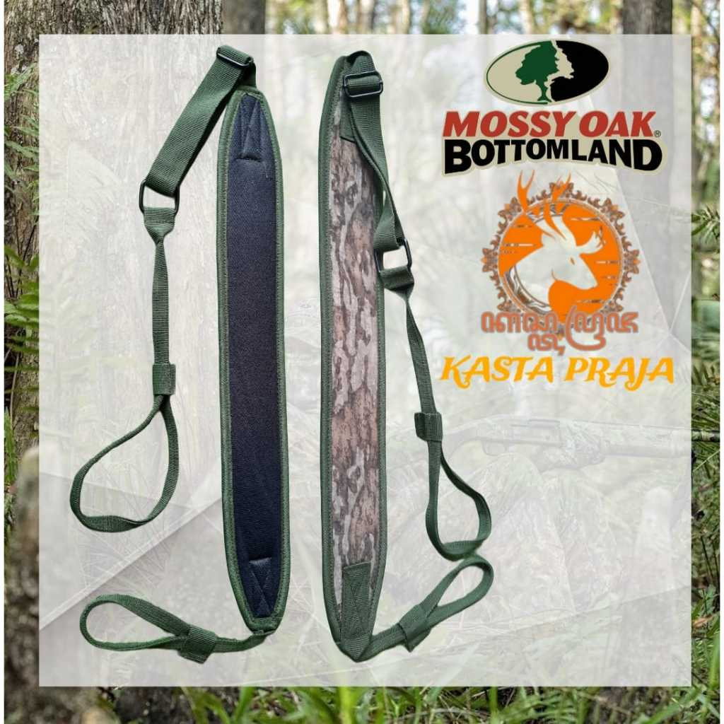 Tali Sandang Jerat UKLIK Camo Motif Mossy Oak Bottomland kasta praja - Perlengkapan Berburu yang Tan