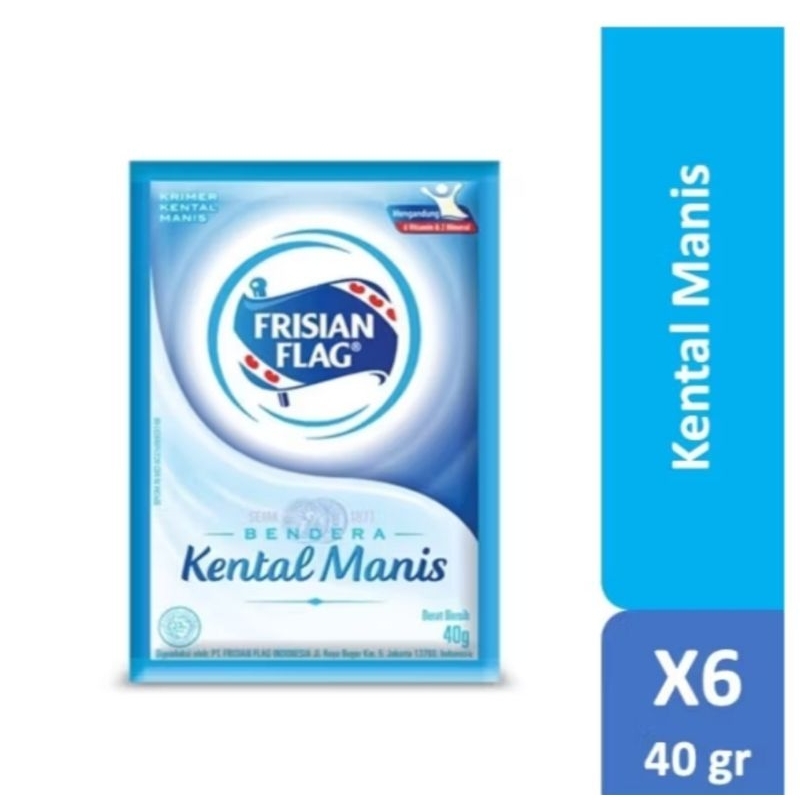 

Susu Kental Manis Frisian Flag 40gr/Susu Bendera