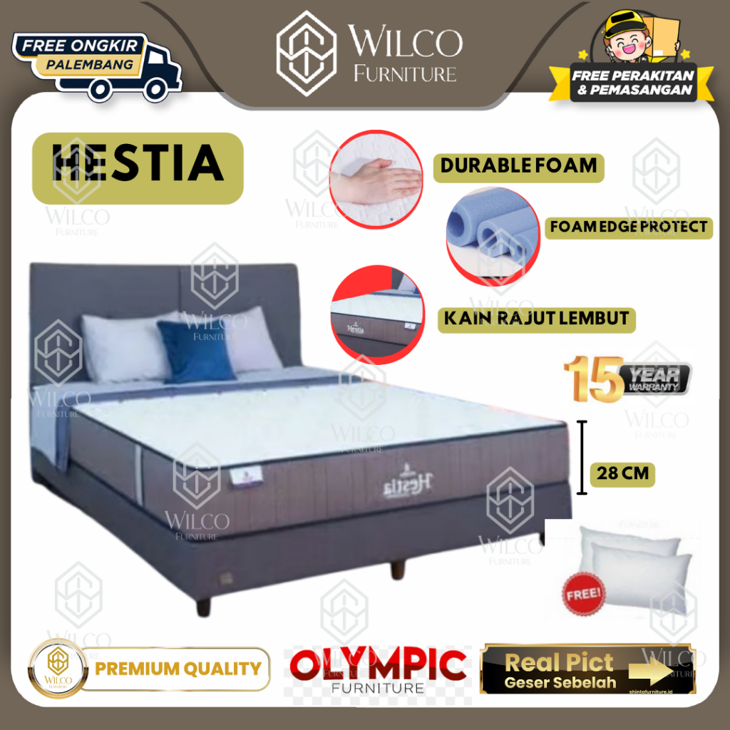 Kasur Springbed Olympic Hestia / Matras Olympic Tebal 28cm Palembang /Matras Murah Palembang - Matra