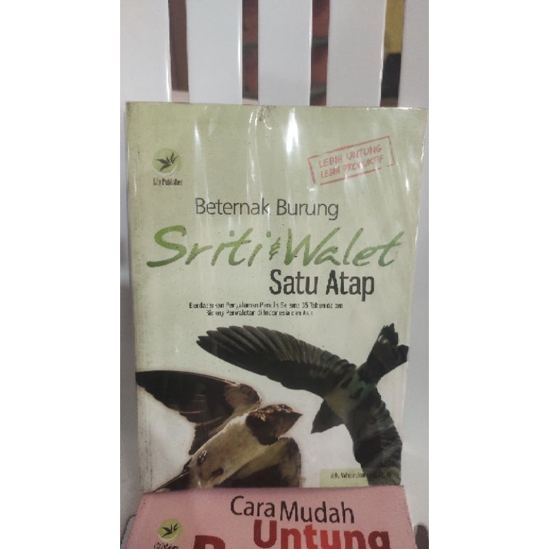 buku beternak burung sriti & walet satu atap - dhr wheindrata
