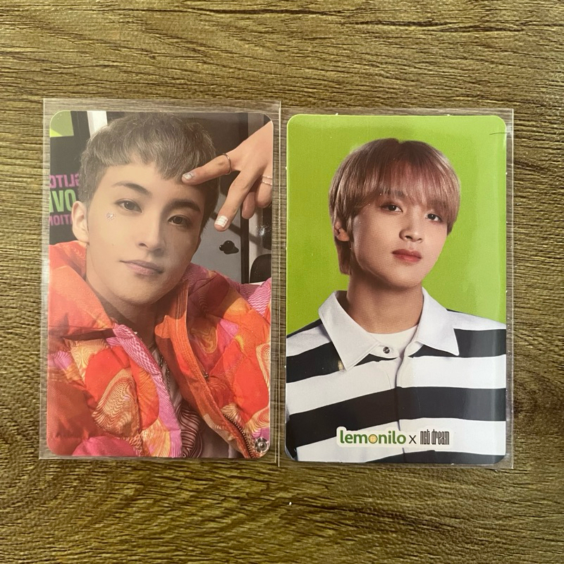 Mark glitch mode + haechan lemonilo photocard