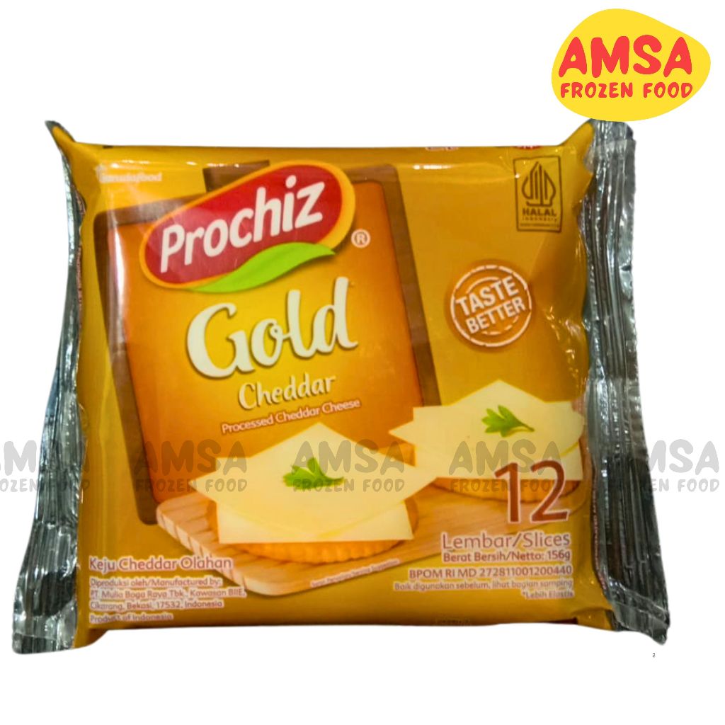 

Prochiz Gold Slice isi 12 Slice / Keju Slice