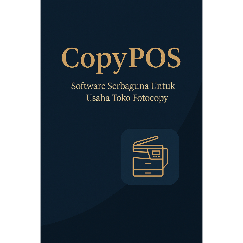 CopyPOS Toko Fotocopy - Software kasir fotokopi & print, input cepat