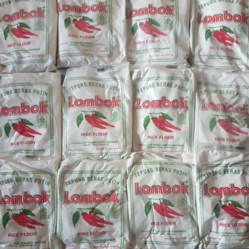 

Tepung Beras Putih Cap Lombok (100% beras murni)