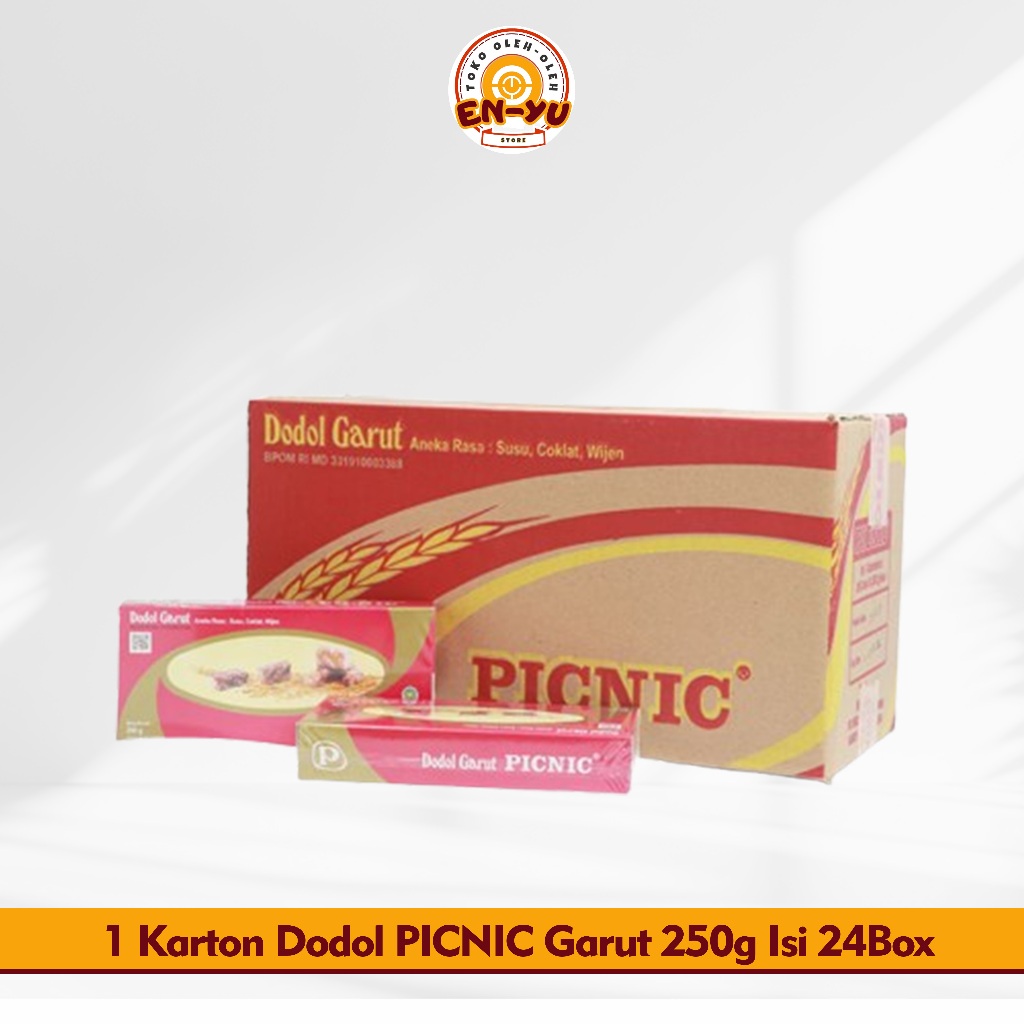 

Dodol Picnic Garut 250g / 250 Gram 1 Kardus 1 Kardus 1 Carton Isi 24Box