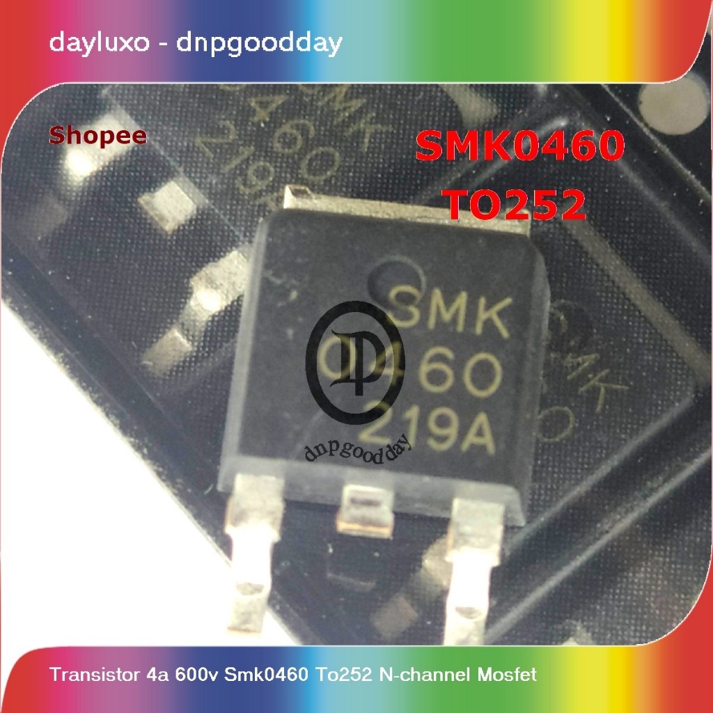 transistor 4a 600v smk0460 to252 n-channel mosfet