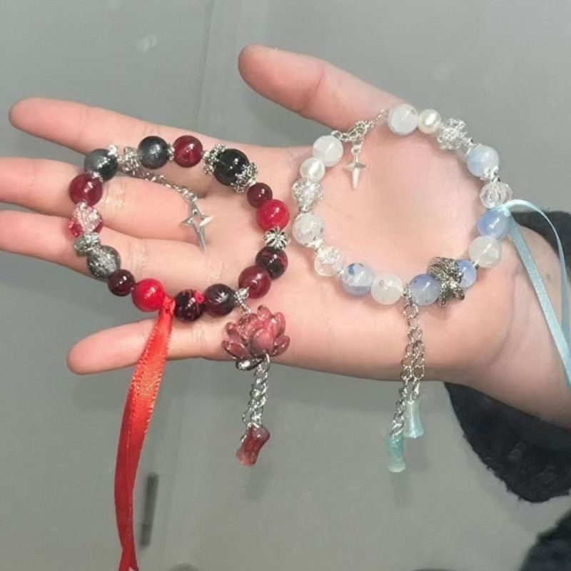 “Gelang Pasangan Nezha × Ao Bing – Lotus Cake CP Edition”