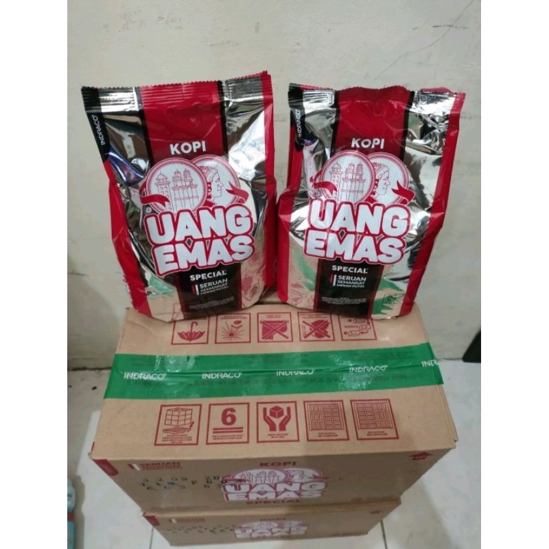 

kopi bubuk hitam uang mas 350gr
