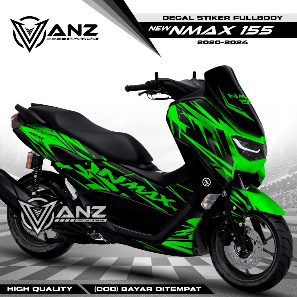 TERBARU DEKAL   Decal Variasi New Nmax Full Body Stiker Nmax New Motip Keren 3 2021 2022
