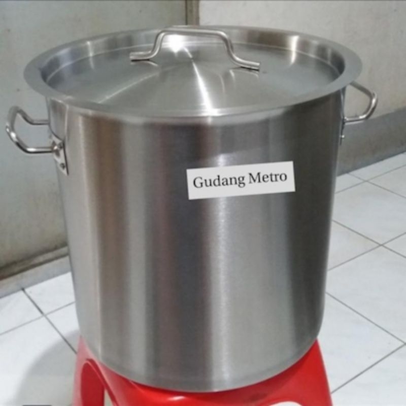 Panci Masak/Stainless Steel/ Stok spot/ Kuah/ air/ Multipurpose/Tutup