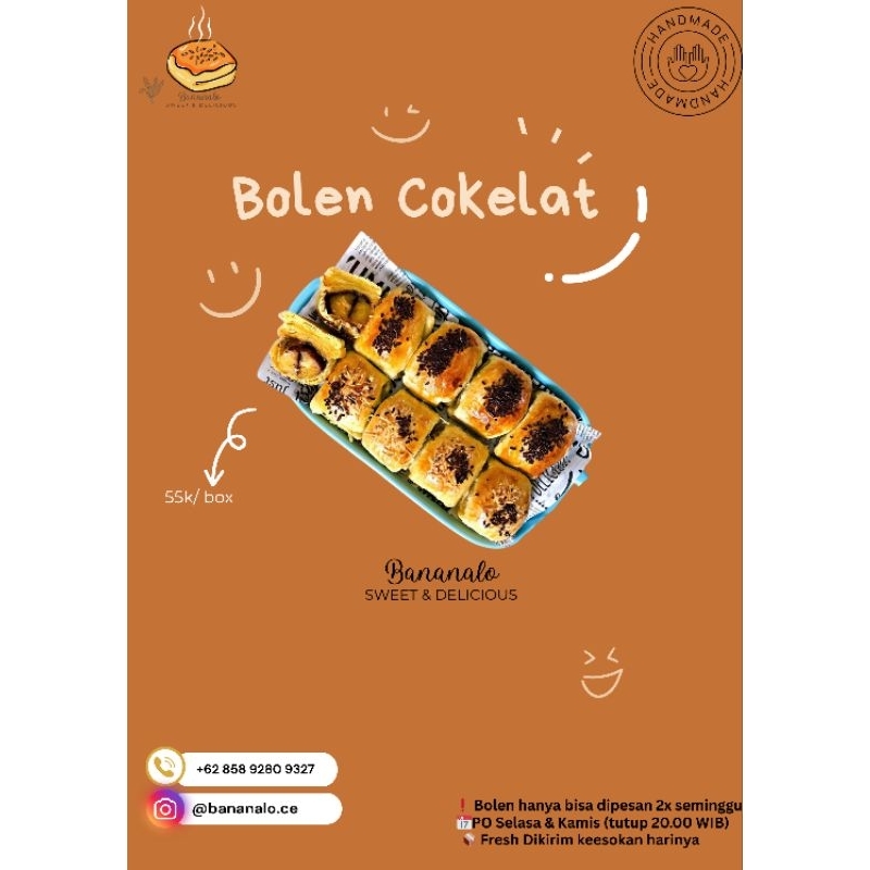 

Bolen Pisang Cokelat - Bananalo