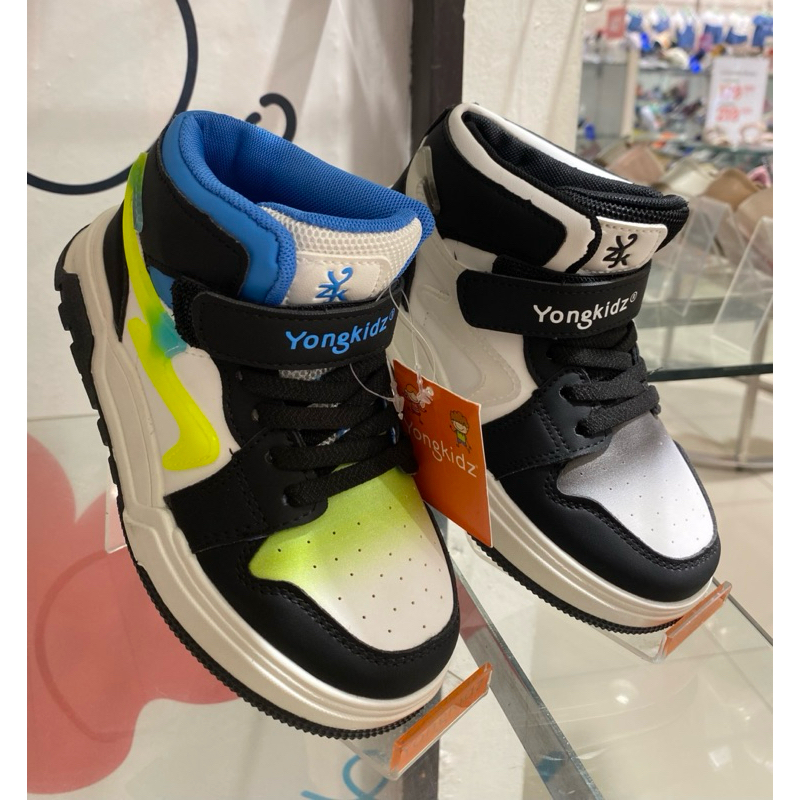 YONGKIDZ KOLEKSI SEPATU SNEAKERS HIGH COWOK SUPER BAGUS BY MATAHARI (32-37)