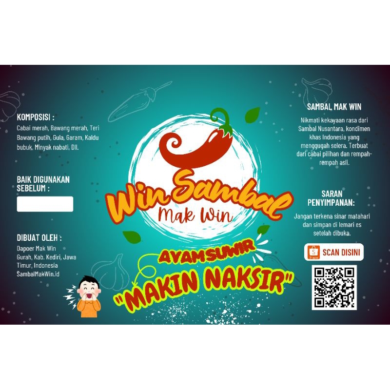 

Sambal Ayam Suwir "Makin Naksir!!!