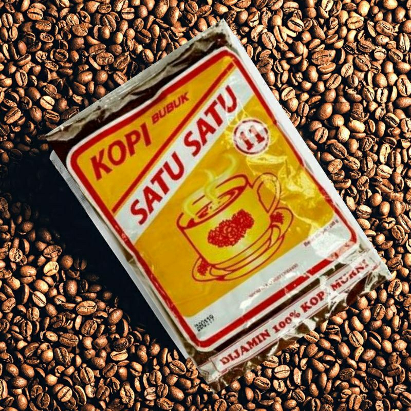 

Kopi Bubuk Murni Satu Satu Kemasan 250gram