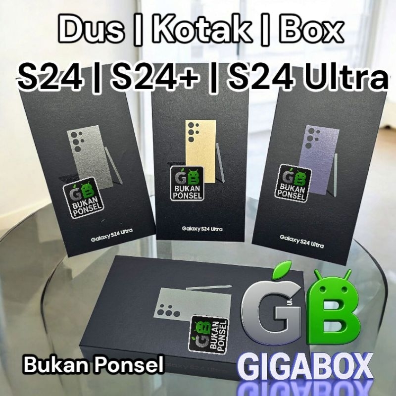 

Box S24 S24+ S24 Ultra Kardus Only Kotak Fullset