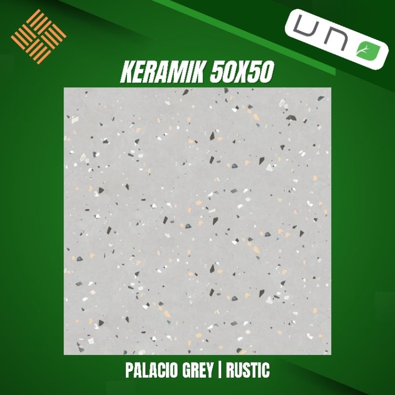 KERAMIK 50X50 PALACIO GREY | RUSTIC | UNO