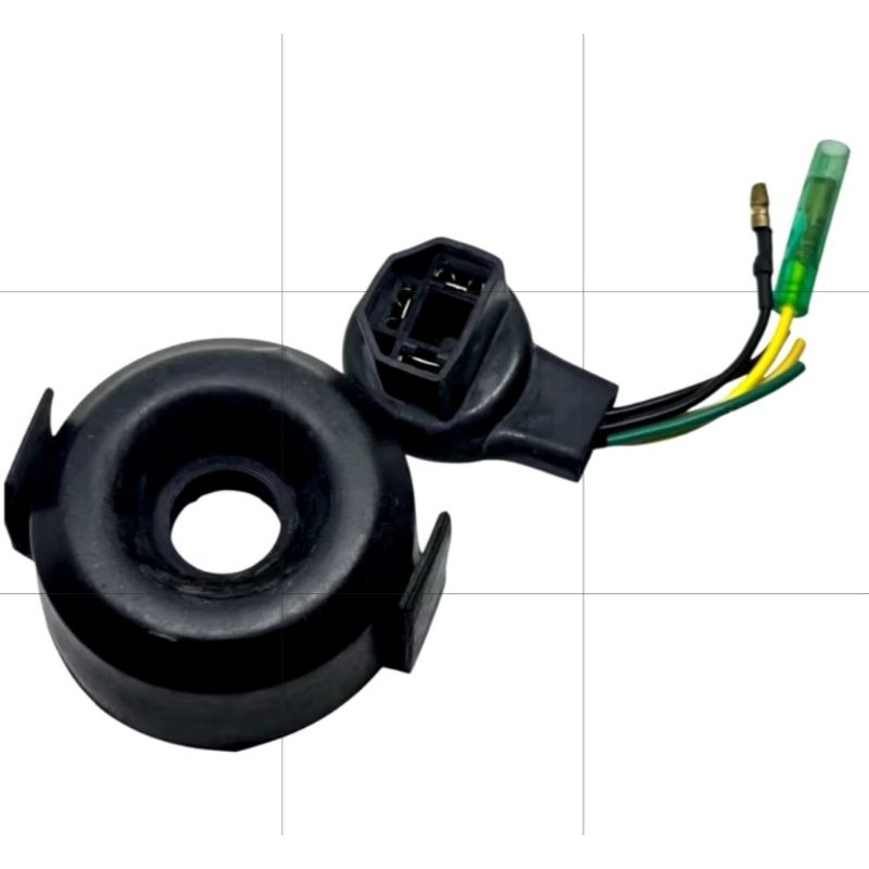 Soket H4 + Karet Tutup Soket H4 Lampu Depan Honda CRF150L