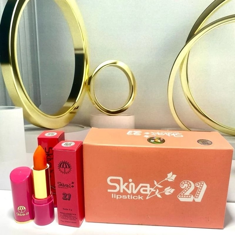 LIPSTICK SKIVA 21 ORIGINAL MURAH/SKIVA LIPSTIK 21