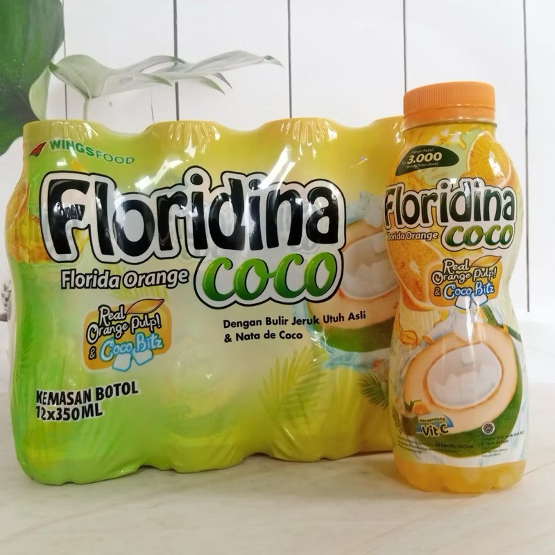 

TERMURAH !! FLORIDINA NATA DE COCO 350ML DUS ISI 12 BOTOL/FLORIDINA RASA COCO