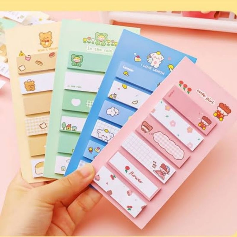 

GALERI NASYWA - Memo Pad Convenience Cute Memo Catatan Penting - Memo Lucu -Memo Imut Murah