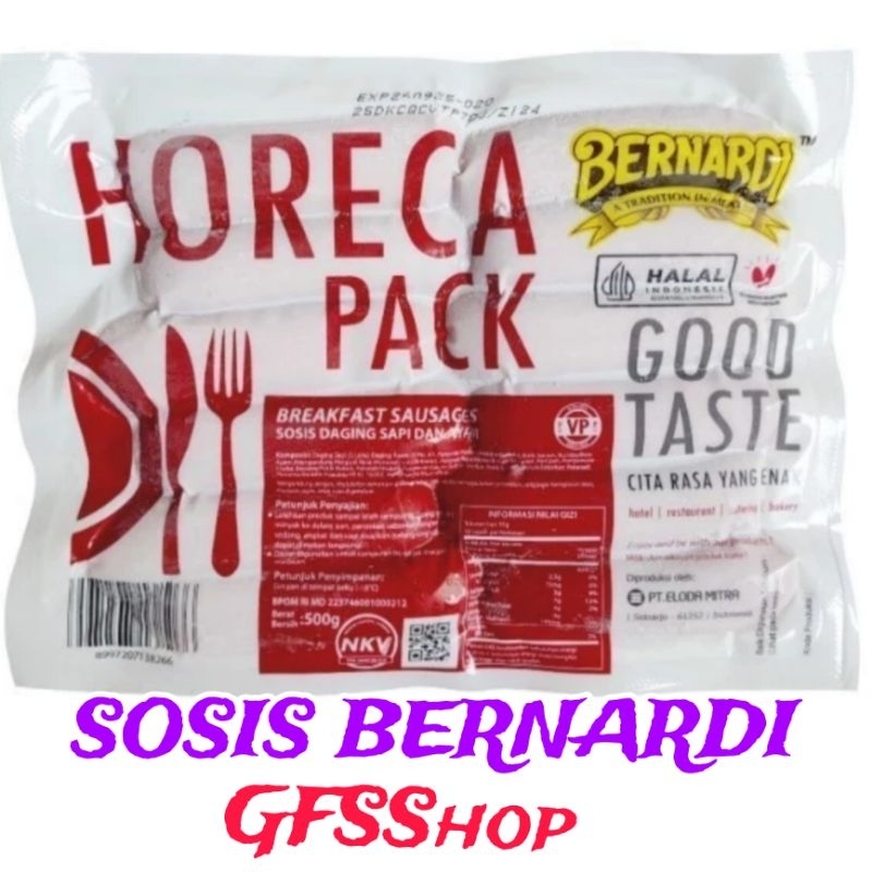 

Kode C. BERNARDI BHP Sosis Kombinasi VP 500gr