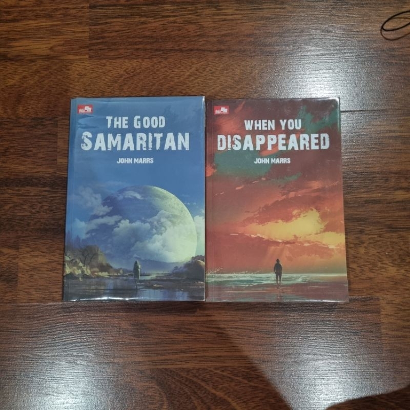 Preloved novel John Marrs - When You Disappeared & The Good Samaritan