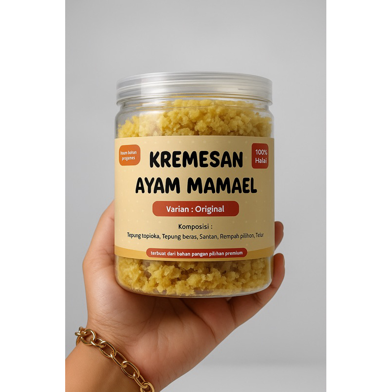 

KREMESAN AYAM KAMPUNG LAUK KRIUK CAMILAN RENYAH
