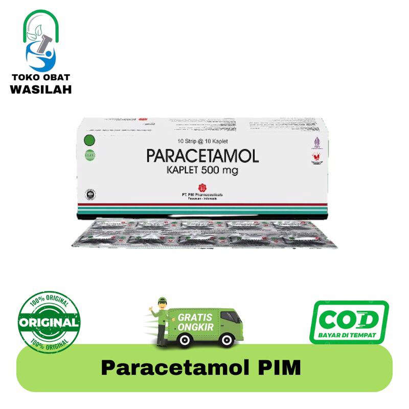 Paracetamol PIM 10 Tablet Perstrip