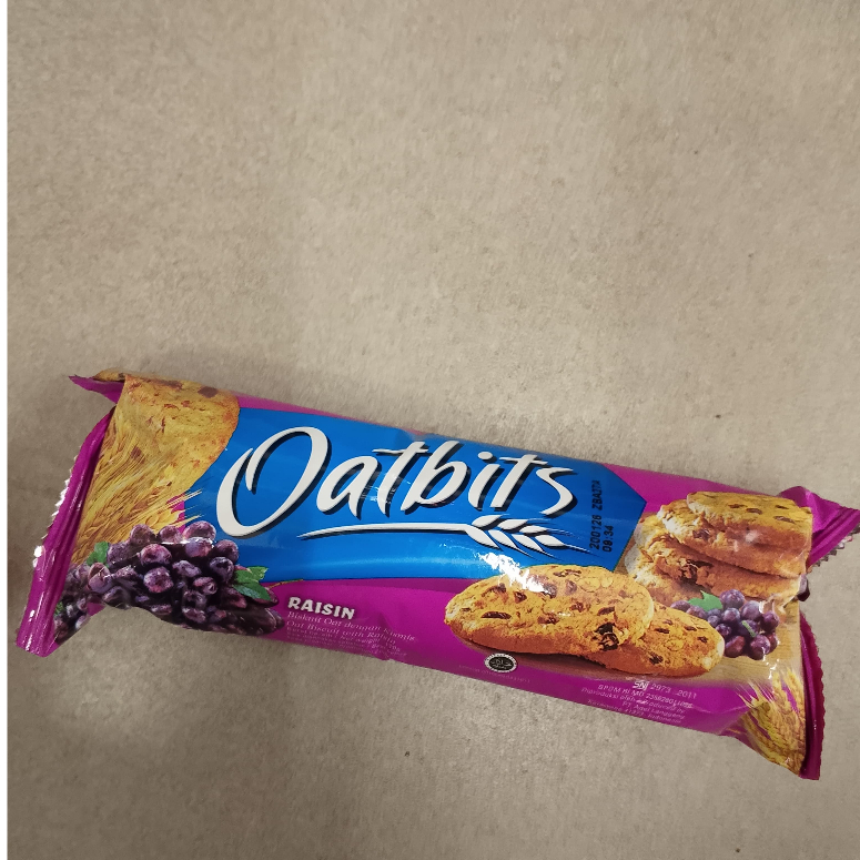 

OATBITS RAISIN BISKUIT OAT KISMIS 110GR
