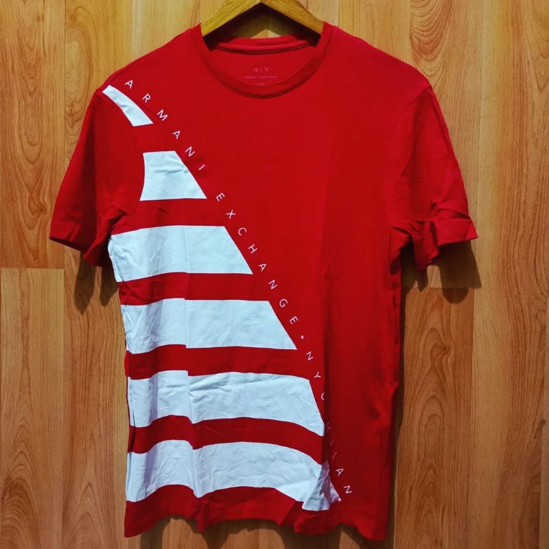 Kaos Warna Merah, Armani Ex Shirt, Second