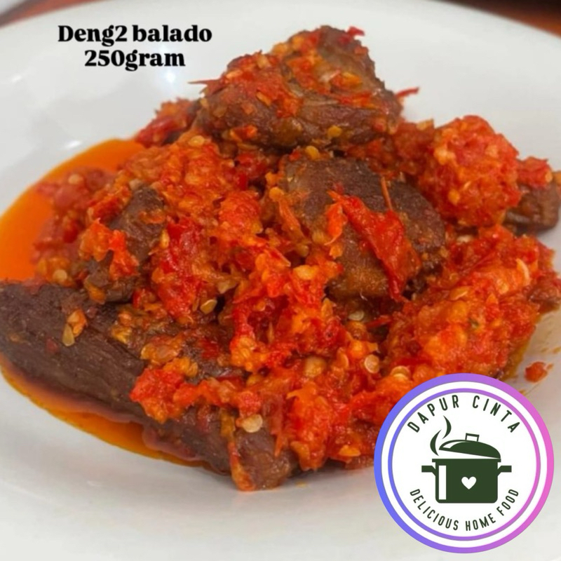 Dendeng Batokok/ dendeng balado