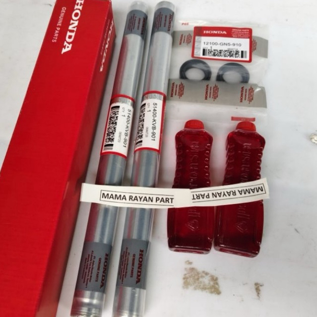 Shock depan Vario Carbu 110 shock depan Vario 110 Carbu + silsok & olisok lengkap