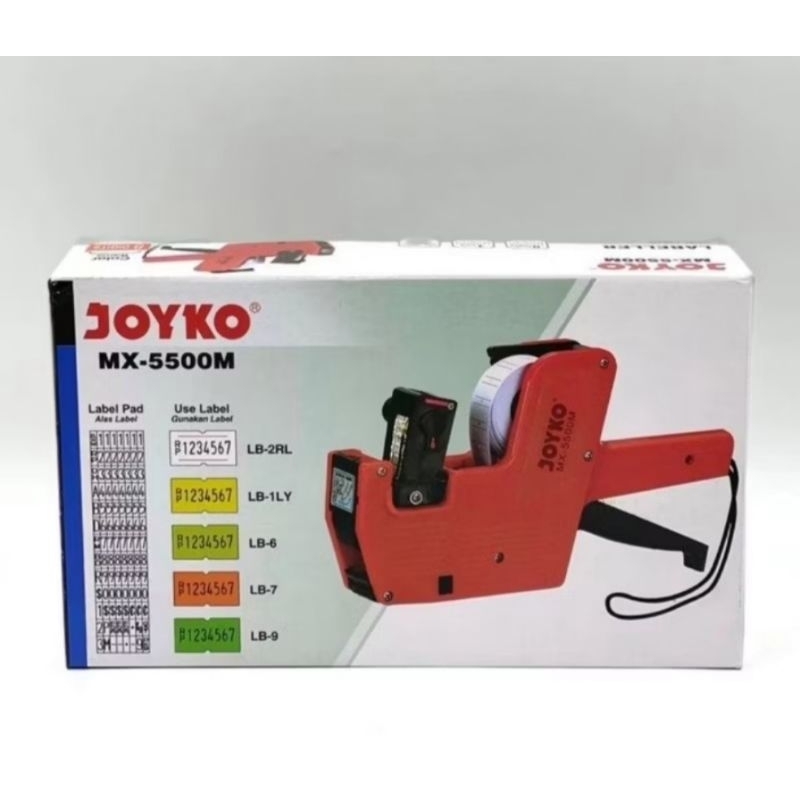 

ALAT MESIN LABEL HARGA/PRICE LABELLER JOYKO 1 BARIS 8 DIGIT MX-5500M