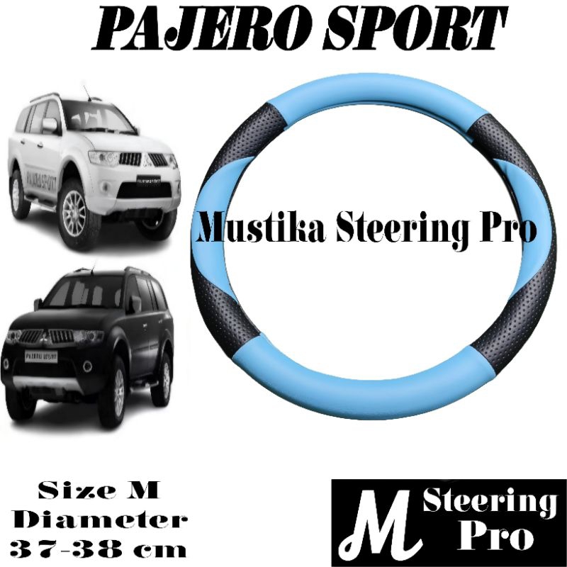 Sarung Stir Mobil Mitsubishi Pajero, Cover Stir Mobil Pajero, Sarung Stir Minibus
