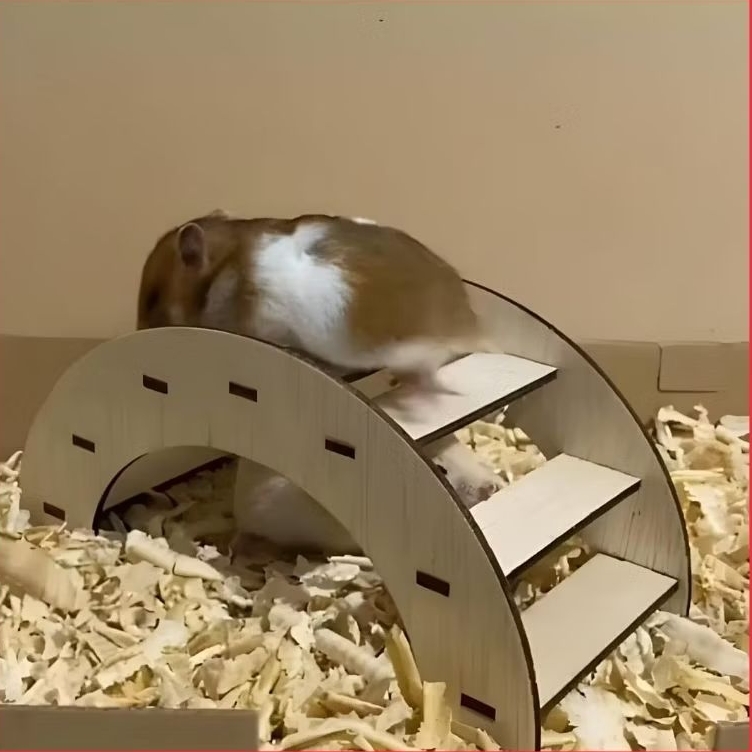 JEMBATAN KAYU HAMSTER - JEMBATAN KAYU MAINAN HAMSTER