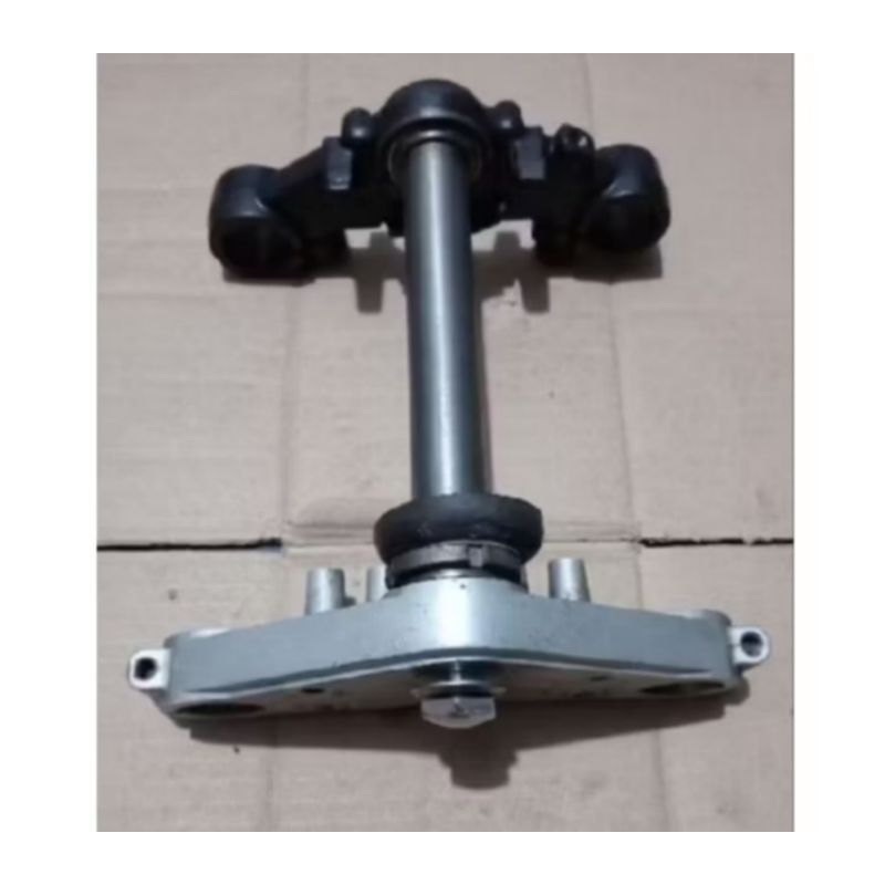 dudukan stang stir sgitiga segitiga atas bawah set fork original suzuki thunder 125 bekas