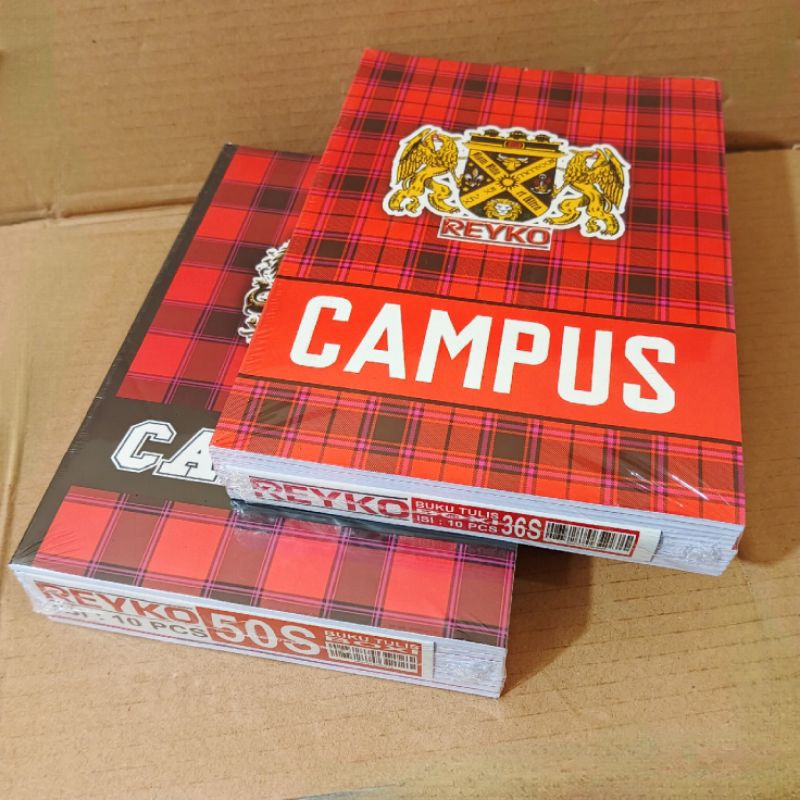 

1 Pak Buku Tulis Campus 36,50,Isi 10 Buku