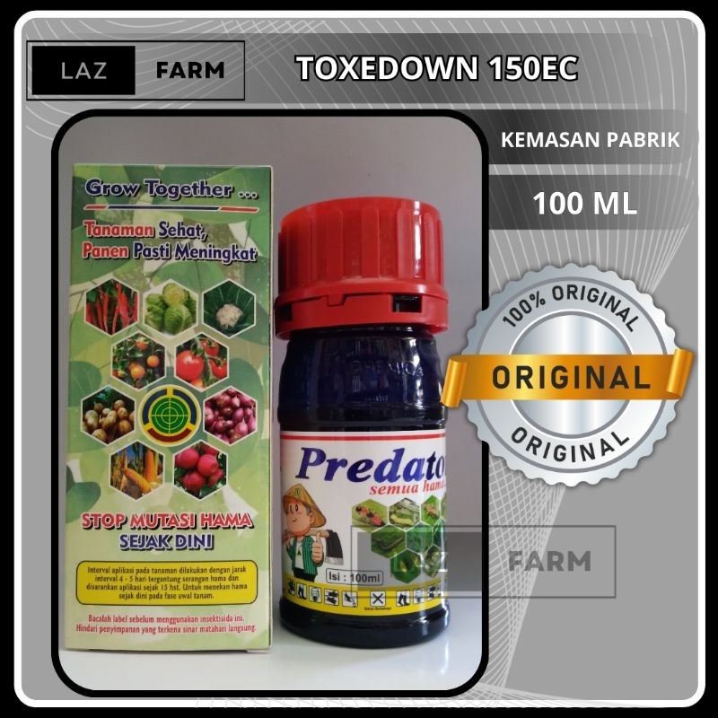 INSEKTISIDA TOXEDOWN PREDATOR 150 EC 100 ML