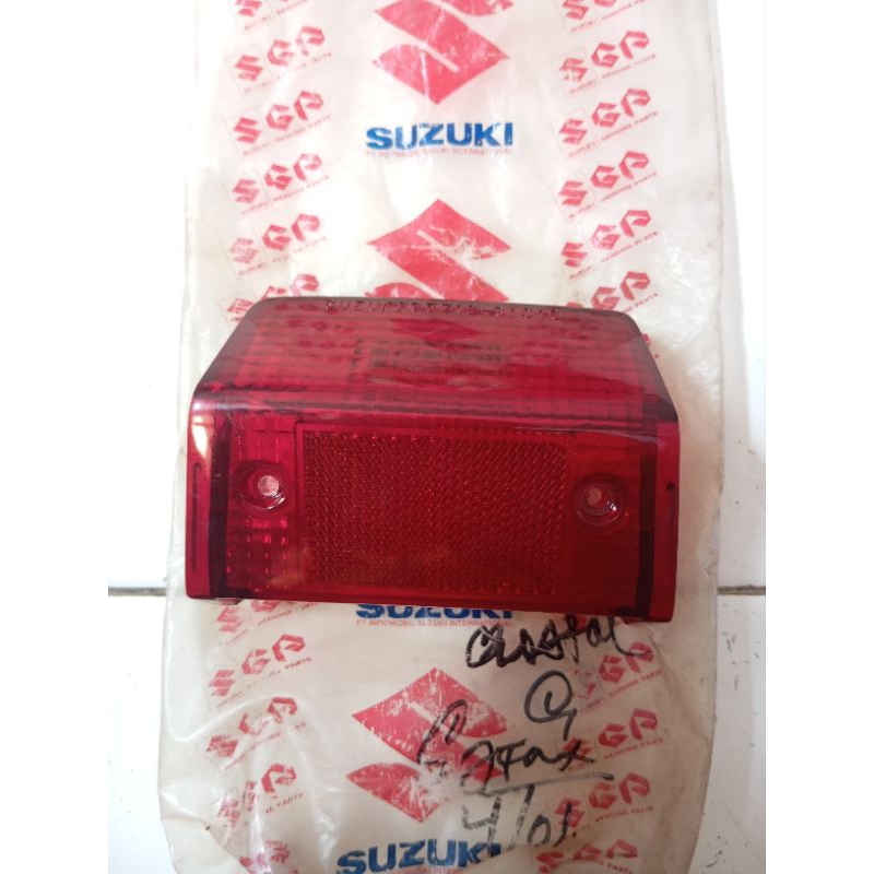 Kaca Lampu Belakang Suzuki Crystal Original