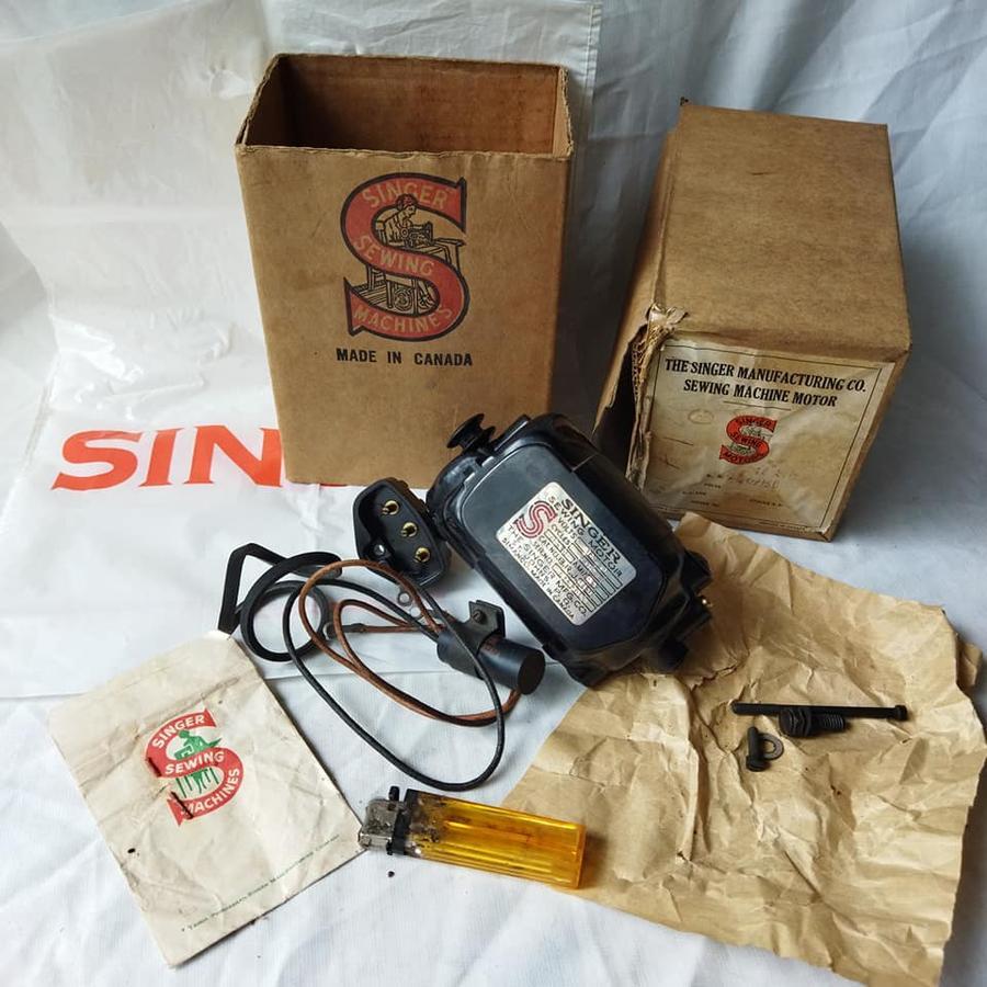 Singer Sewing Machine Motor made in Canada