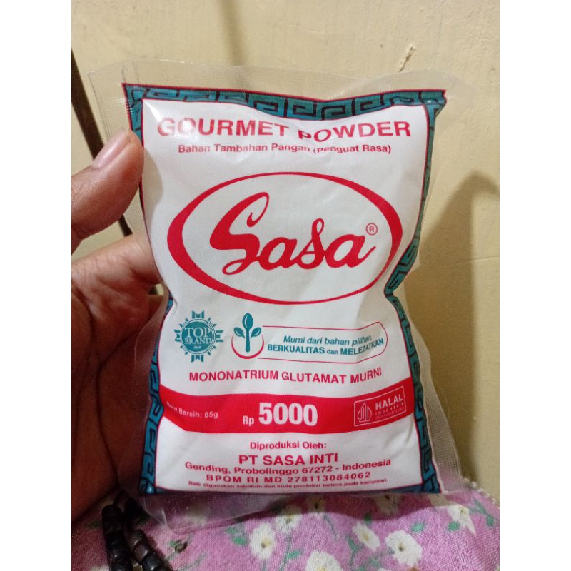

p Micin Sasa Penyedap Rasa Gurih 85g Halal Bahan Pangan Penguat Rasa Makanan Food