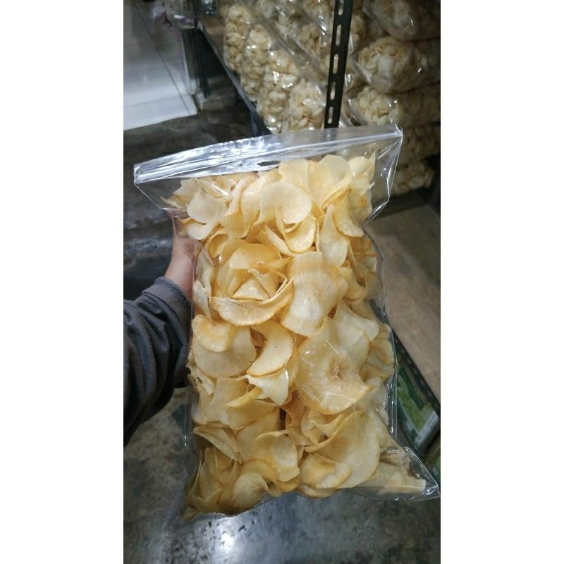 

Kripik singkong renyah dan gurih (650gr)