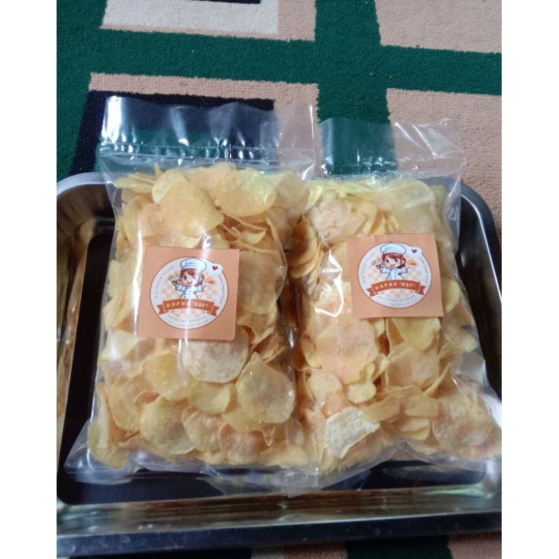 

Keripik Talas Original Renyah Asin Gurih Premium 1Kg