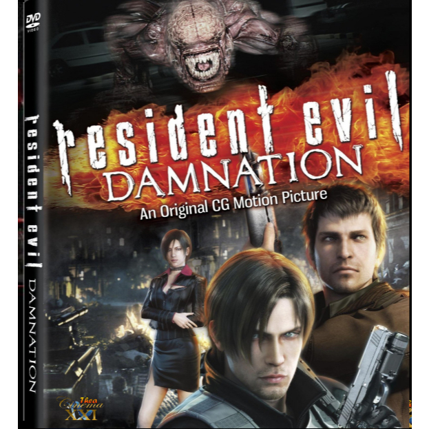 kaset film Movie Box Office Animation : Resident EviL : Biohazard: Damnation (2012)