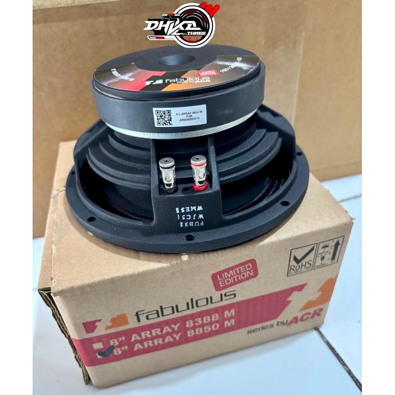 SPEAKER ACR FABULOUS 8” ARRAY 8850 M LIMITED EDITION / SPEAKER ACR 8” ARRAY FABULOUS 8850 M LIMITED 