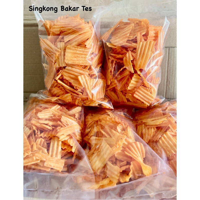 

KRIPIK SINGKONG BALADO/ANEKA KRIPIK/CEMILAN KRIPIK/KRIPIK PEDAS/CEMILAN KILOAN